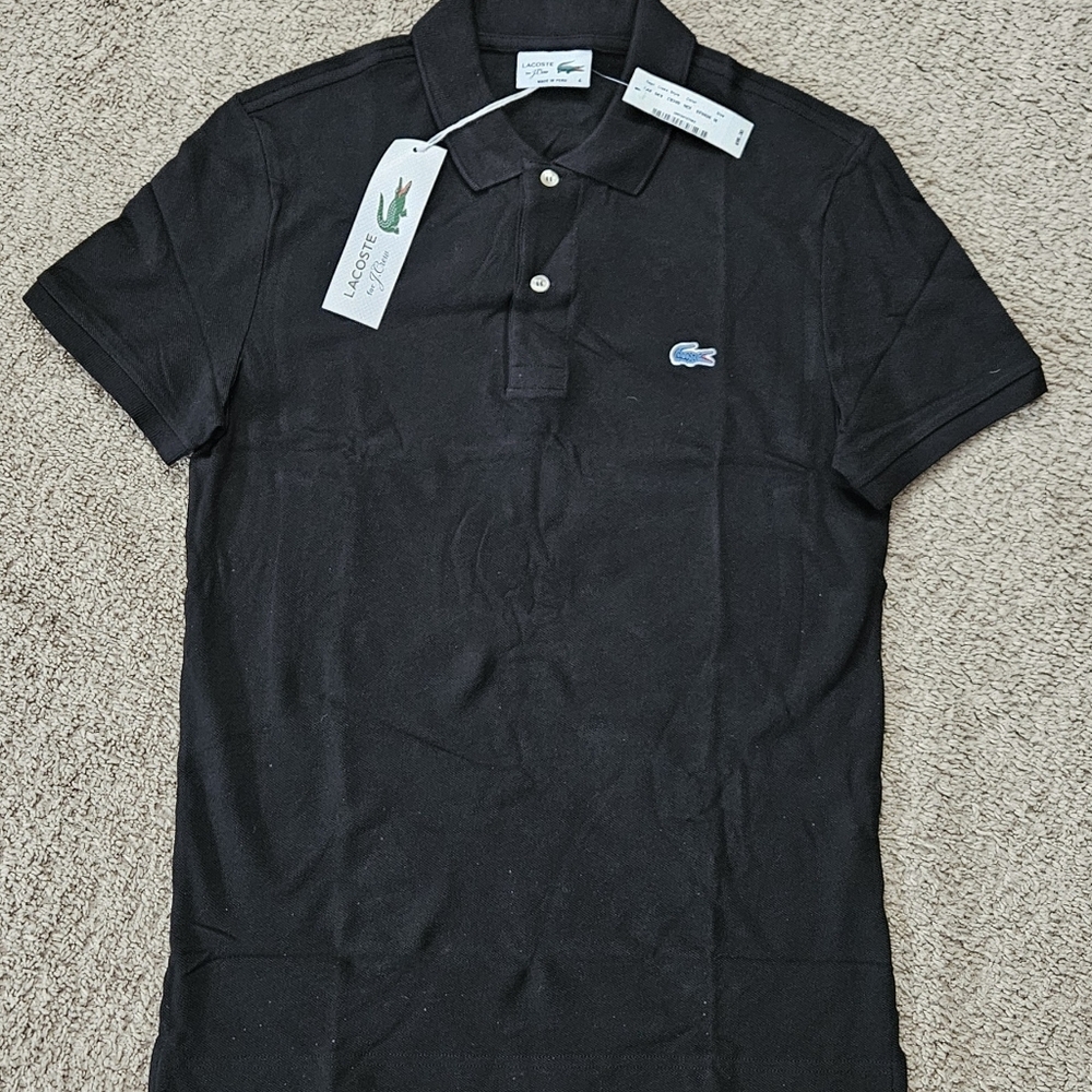 Lacoste Men's Polo Shirt in Black